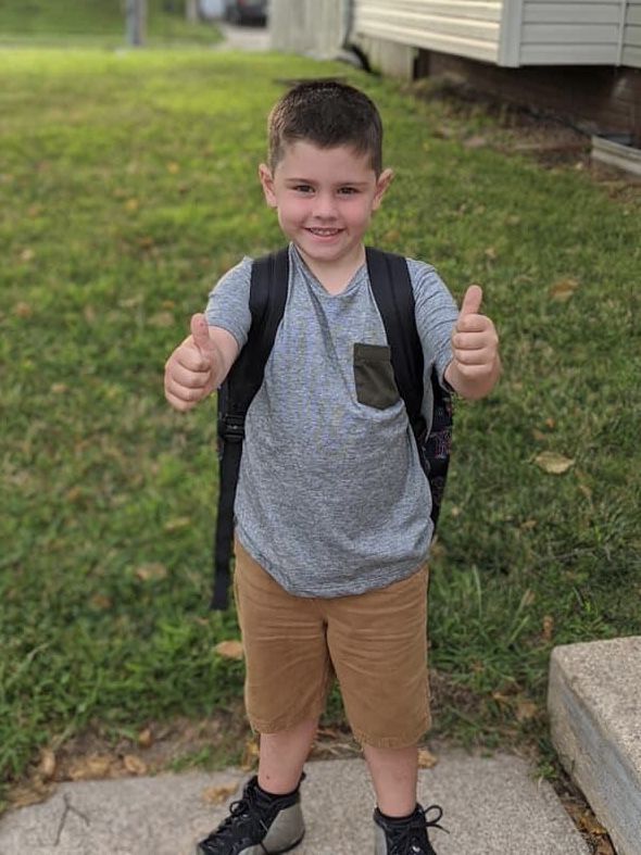 Liam kindergarten Belmont